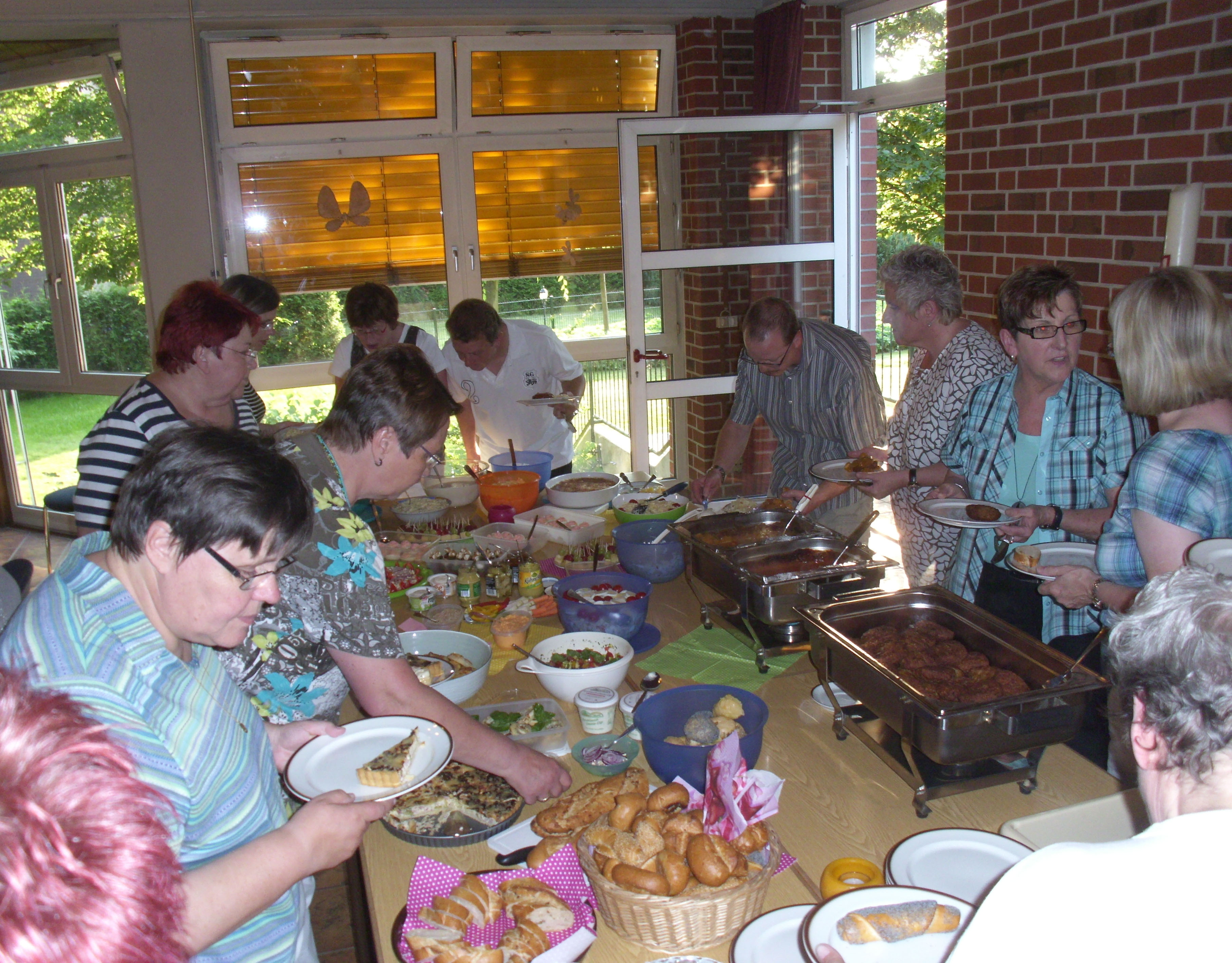 Bergfest 04.07.2012-13 Buffet